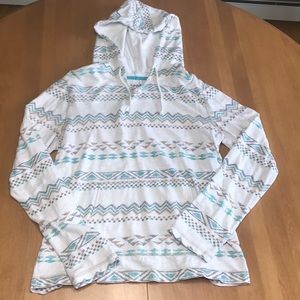 Patterned Light Hoodie